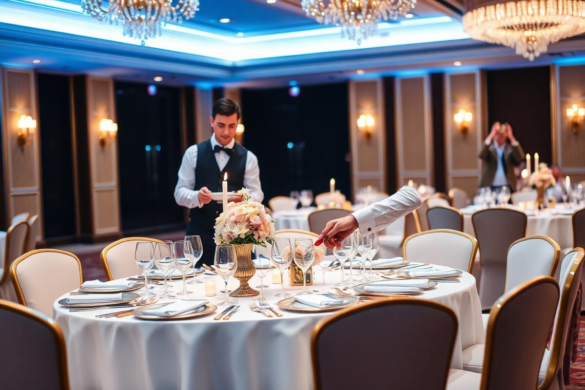 LK Services team at an event